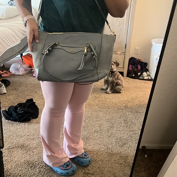 Grey coach satchel - Picture 8 of 8